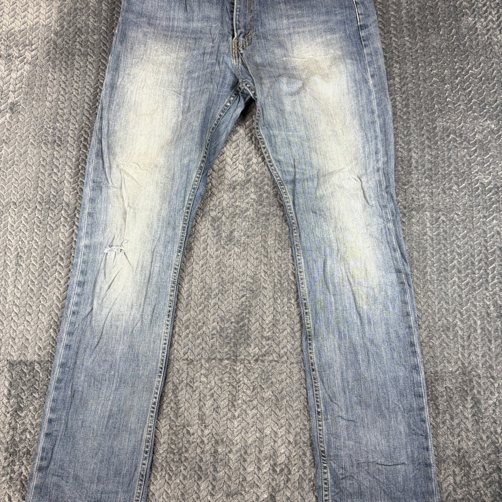 Levi's 513 Jeans Men's 34x34 Blue Straight Fit Denim Casual Pants‎